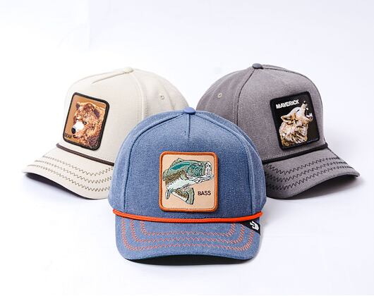 Kšiltovka Goorin - Trucker - Big Ass Duck - Denim