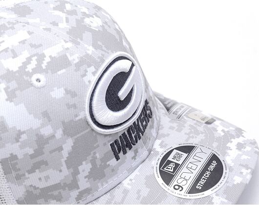 Kšiltovka New Era - NFL24 9SEVENTY Stretch-Snap - Green Bay Packers