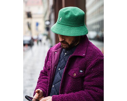 Klobouk Kangol - Bermuda Bucket - Turf Green