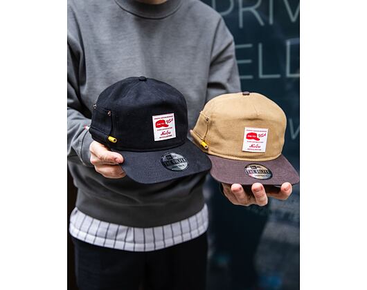 Kšiltovka New Era - Image Drop - Work Cap GOLFER - Black