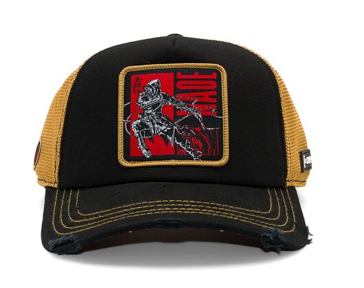 Kšiltovka Capslab - Trucker Assassins Creed - Naoe - Black / Red