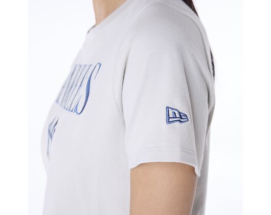 Dámské Triko New Era - MLB Graphic Tee - NY Yankees - Stone
