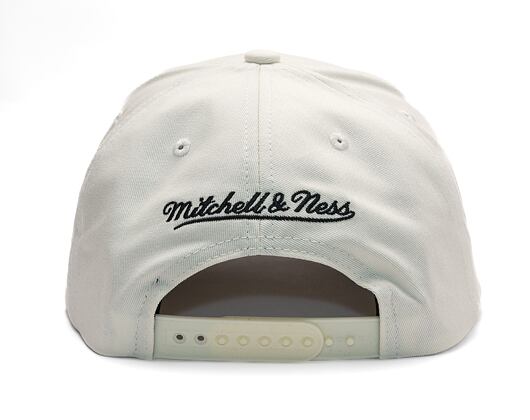 Kšiltovka Mitchell & Ness - Branded - Interlock Crest Pro Snapback - Cream