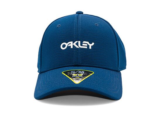 Kšiltovka Oakley - 6 Panel Stretch Metallic Hat - Team Navy