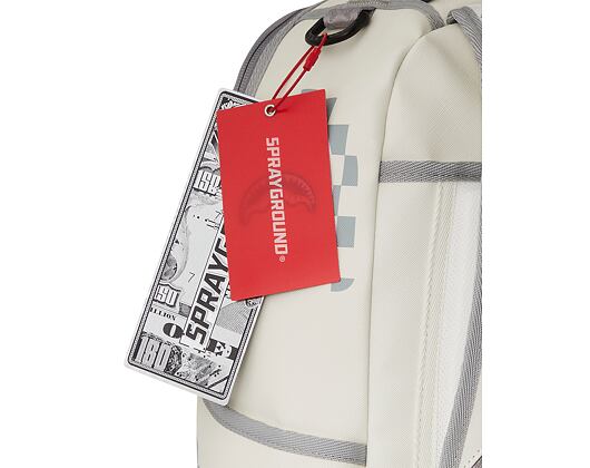 Batoh Sprayground -  Cream Check Shark Central Backpack