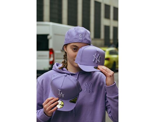 Kšiltovka New Era - MLB Color Pack 59FIFTY A-Frame - NY Yankees - Purple
