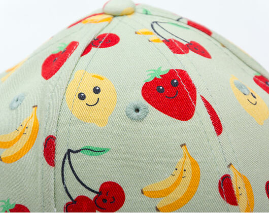 Dětská Kšiltovka New Era - Branded Fruit 9FORTY - Green