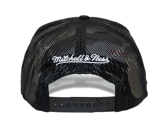 Kšiltovka Mitchell & Ness - NBA Big Champ Trucker - Golden State Warriors - Black