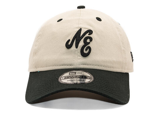 Kšiltovka New Era - Branded 9TWENTY - Stone / Black