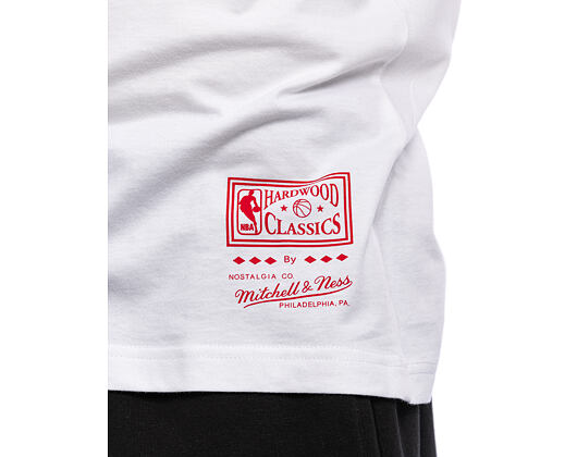 Triko Mitchell & Ness - NBA Rings Tee - Chicago Bulls - White