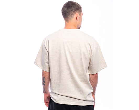 Triko Karl Kani - Autograph Heavy Jersey Boxy Melange Tee - Beige