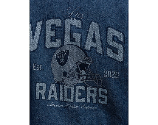 Bunda New Era - NFL Denim Jacket - Las Vegas Raiders - Rich Denim