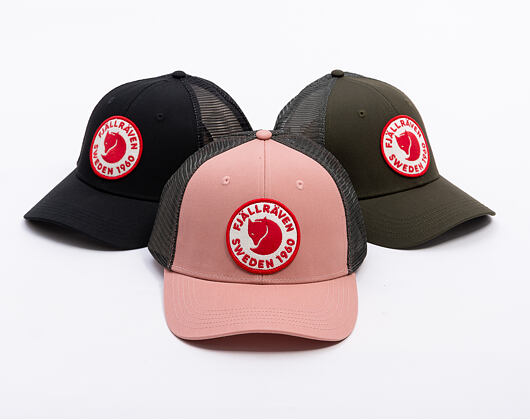 Kšiltovka Fjällräven - 1960 Logo Långtradarkeps - Dusty Rose