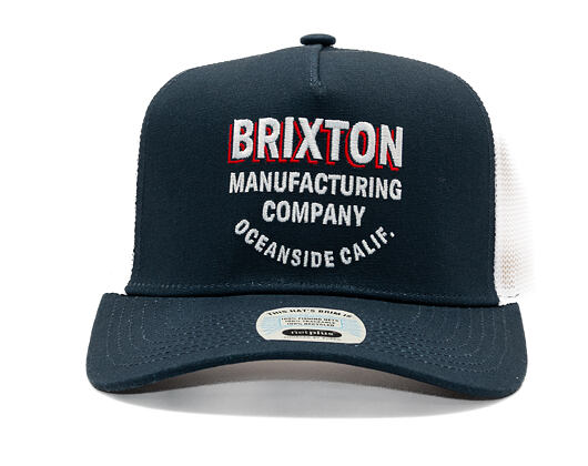 Kšiltovka Brixton - Redoubt C Np Mp Trucker Hat - Navy/White/White