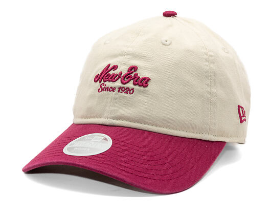 Dámská Kšiltovka New Era - Branded Branded 9TWENTY 9TWENTY - Cream / Cherry