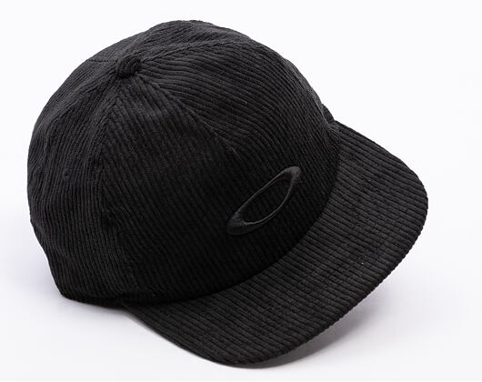 Kšiltovka Oakley - Ellipse Corduroy  Hat - Blackout