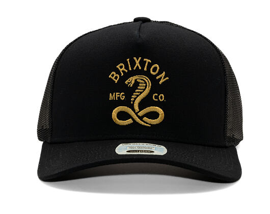 Kšiltovka Brixton - Ky X C Mp Trucker Hat - Black/Black