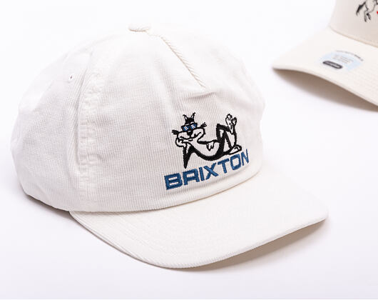Kšiltovka Brixton - Cool Cat Mp Snpk - White