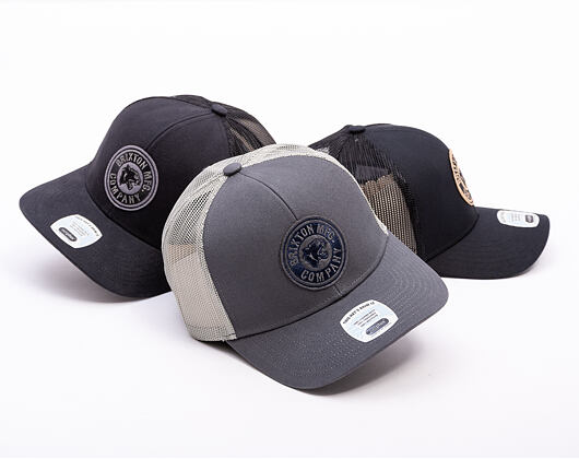 Kšiltovka Brixton - Forte Mp Mesh Cap - Grey/Blue