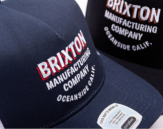 Kšiltovka Brixton - Redoubt C Np Mp Trucker Hat - Navy/White/White