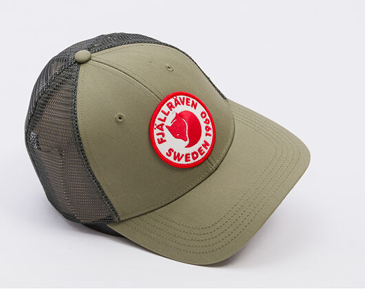 Kšiltovka Fjällräven - 1960 Logo Långtradarkeps - Green