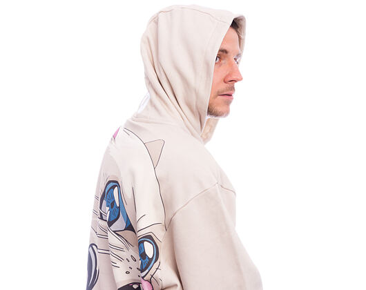 Mikina Rip N Dip - Metal Claw Hoodie Bone