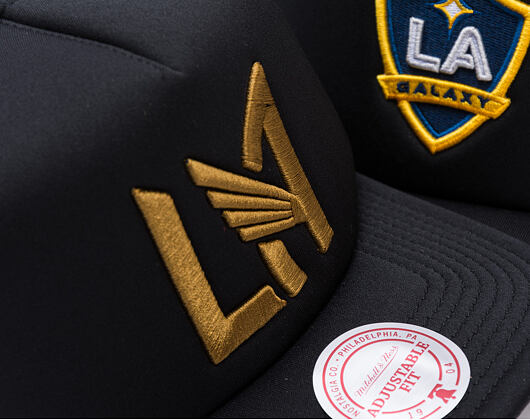 Kšiltovka Mitchell & Ness - Hidden Trucker - Los Angeles Fc - Black