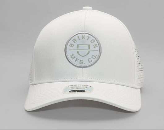 Kšiltovka Brixton - Crest X Mp Snapback - White/White