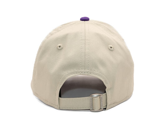 Dětská Kšiltovka New Era - NBA Color Block 9FORTY - LA Lakers - Stone / Purple