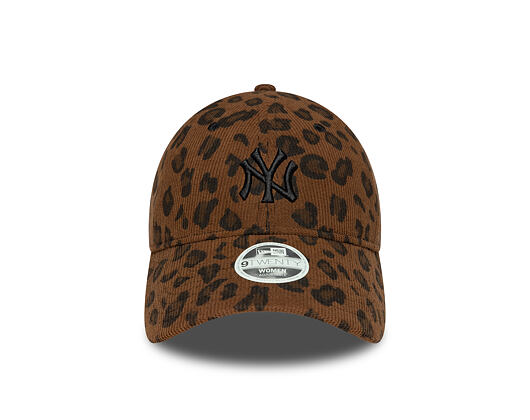 Dámská Kšiltovka New Era - MLB Leopard Cord 9TWENTY - NY Yankees - Auburn