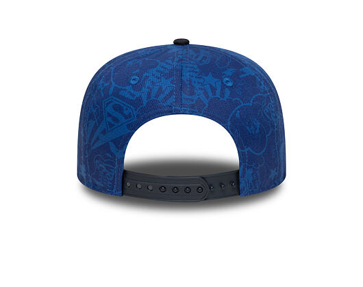 Dětská Kšiltovka New Era - Seasonal Superman 9FIFTY - Azure