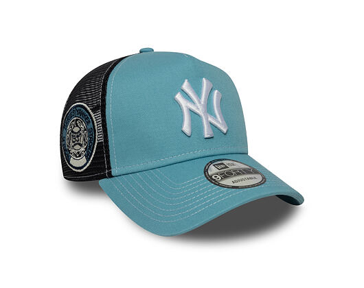 Kšiltovka New Era - MLB Contrast Stitch WS Retro 9FORTY Trucker - NY Yankees - Blue