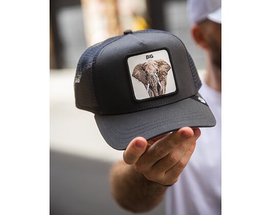 Kšiltovka Goorin - Trucker - The Big Elephant - Grey