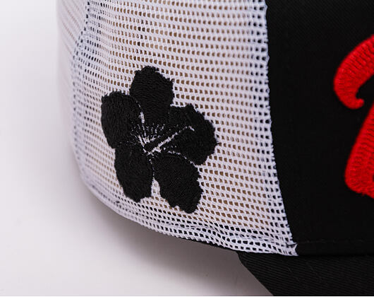 Kšiltovka New Era - UFC MMA Max Holloway - Blessed 9FORTY Trucker - Black / Scarlet
