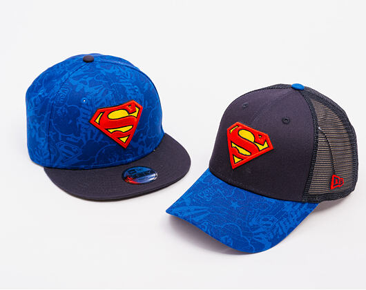 Dětská Kšiltovka New Era - Seasonal Superman 9FIFTY - Azure