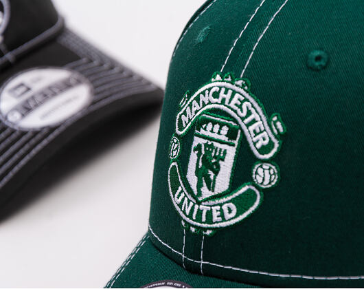 Kšiltovka New Era - Constrast Stitch 9TWENTY - Manchester United FC - Black