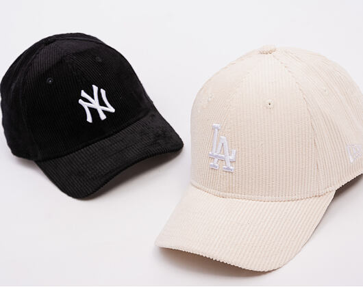Kšiltovka New Era - MLB Cord 9FORTY M-CROWN - LA Dodgers - Cream