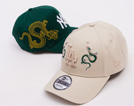 Kšiltovka New Era - MLB Snake Icon 9FORTY - LA Dodgers - Stone