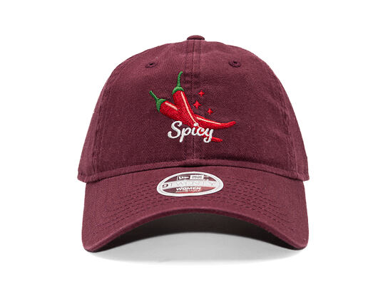 Dámská Kšiltovka New Era - Phrase - Spicy 9TWENTY - Burgundy