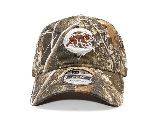 Kšiltovka New Era - MLB Washed Realtree 9TWENTY - Chicago Cubs - Realtree Edge