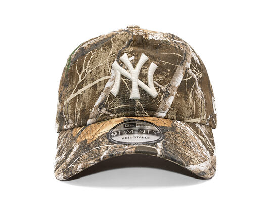 Kšiltovka New Era - MLB Washed Realtree 9TWENTY - NY Yankees - Realtree Edge