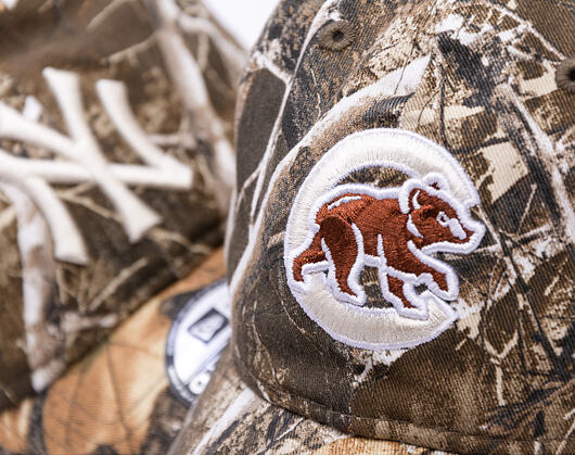 Kšiltovka New Era - MLB Washed Realtree 9TWENTY - Chicago Cubs - Realtree Edge