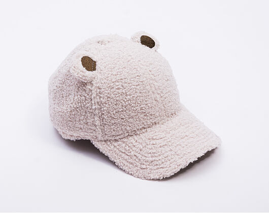 Dětská Kšiltovka New Era - Winter Borg Teddy Fleece Ears 9FORTY - Stone