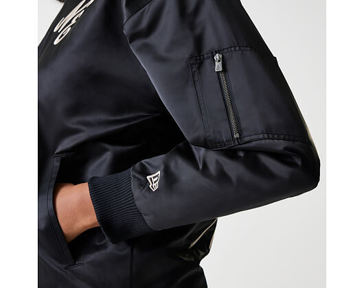 Dámská Bunda New Era - Satin Bomber - Black
