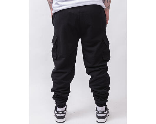 Kalhoty New Era - French-terry Cargo Sweatpants - Black