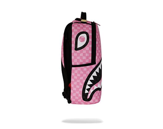 Batoh Sprayground - Pink And Black Drip Check Dlxsv Backpack