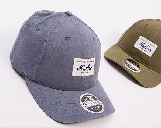 Kšiltovka New Era - Branded Patch 9FORTY M-CROWN - Muted Indigo