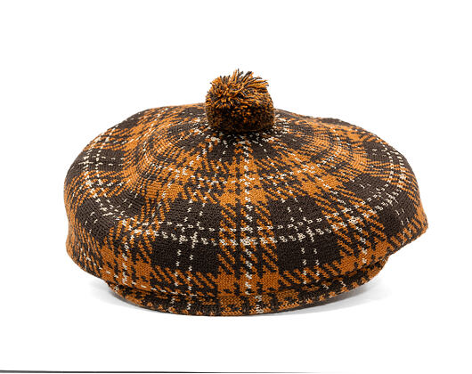 Baret Kangol - New Heritage Flat Cap - Espresso Check