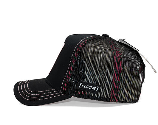 Kšiltovka Capslab Trucker - Famous Dreamland - Black