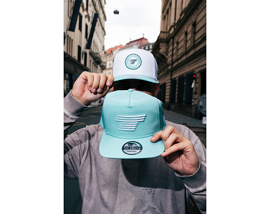 Kšiltovka New Era - LIV Golf 9SEVENTY Trucker - Torque - White
